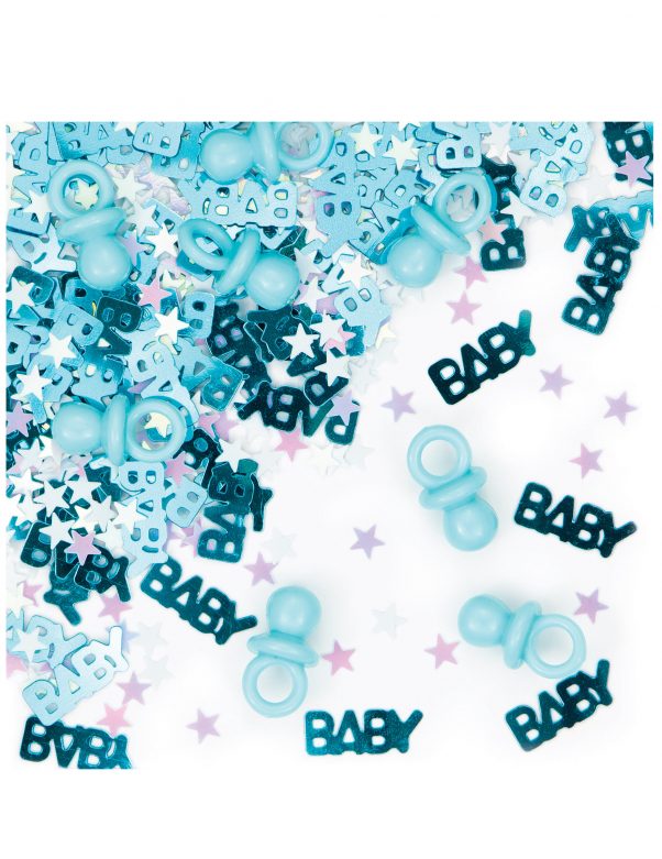 Photo du produit Confettis tétine baby bleu 14 g