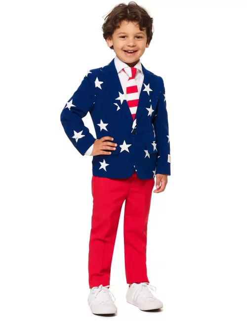 Photo du produit Costume Mr. USA enfant Opposuits