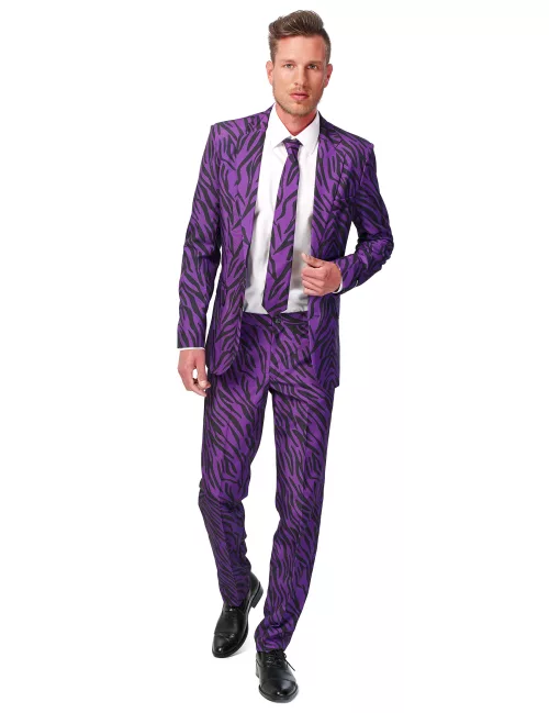 Photo du produit Costume Mr. Tiger violet homme Suitmeister