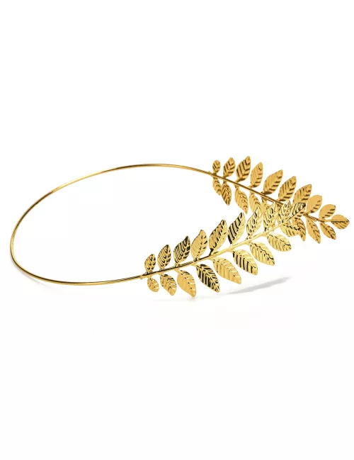 Photo du produit Couronne de laurier dorée adulte