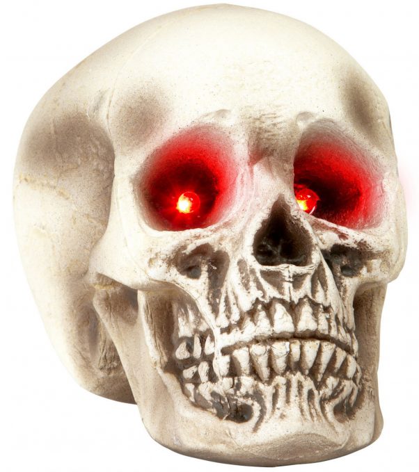 Photo du produit Crâne yeux lumineux Halloween