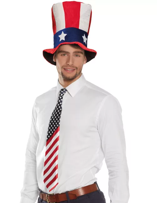 Photo du produit Cravate drapeau américain adulte