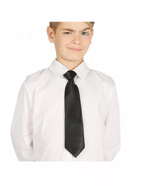 Photo du produit Cravate noire enfant 30 cm