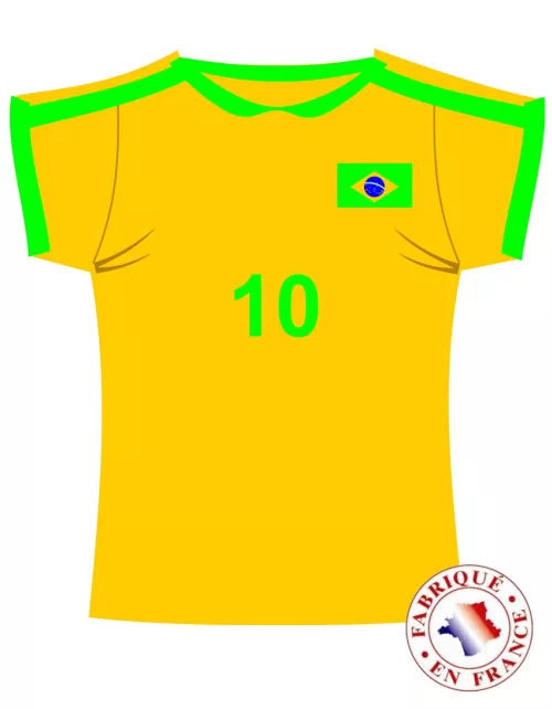 Photo du produit Décoration murale maillot du Brésil