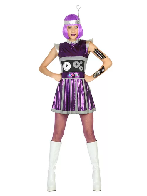Photo du produit Déguisement robot de l'espace femme