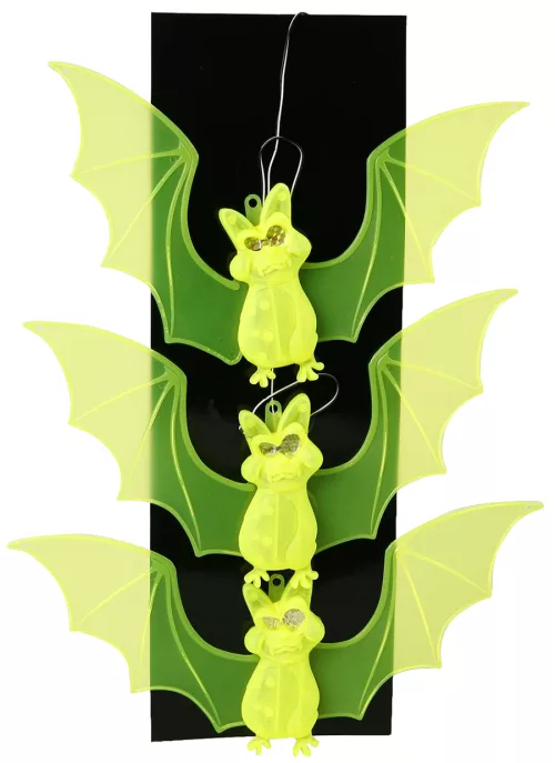 Photo du produit Décoration à suspendre chauve-souris