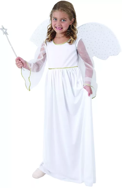 Photo du produit Déguisement ange blanc fille