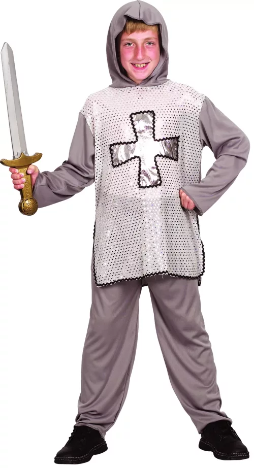 Photo du produit Déguisement chevalier gris garçon