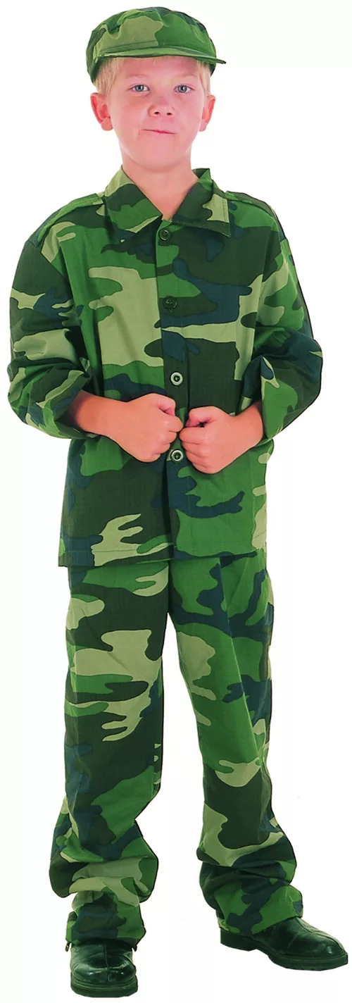 Photo du produit Déguisement militaire camouflage garçon