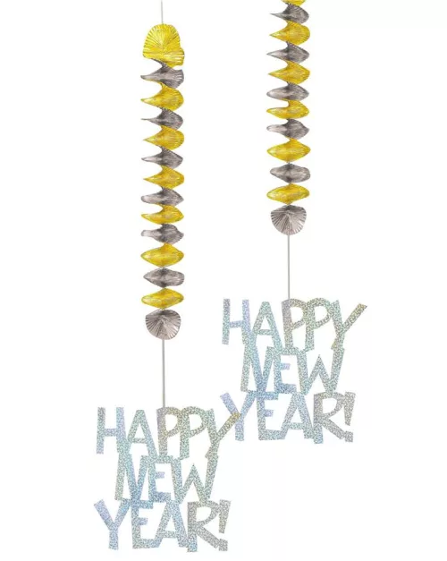 Photo du produit Décoration à suspendre nouvel an Happy New Year