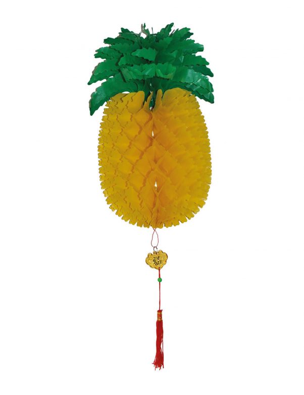 Photo du produit Décoration ananas alvéolé 50 cm