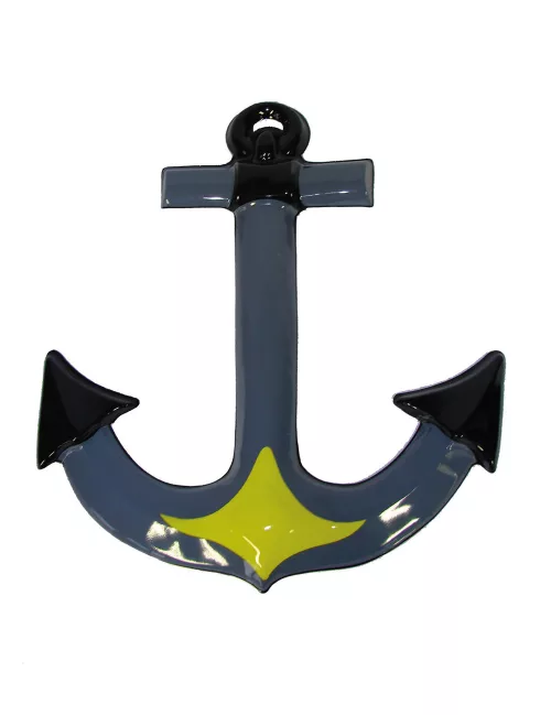 Photo du produit Décoration murale ancre de marin 52 cm