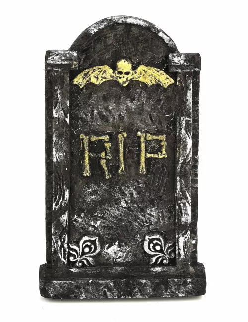 Photo du produit Décoration pierre tombale Halloween 63 x 35 cm