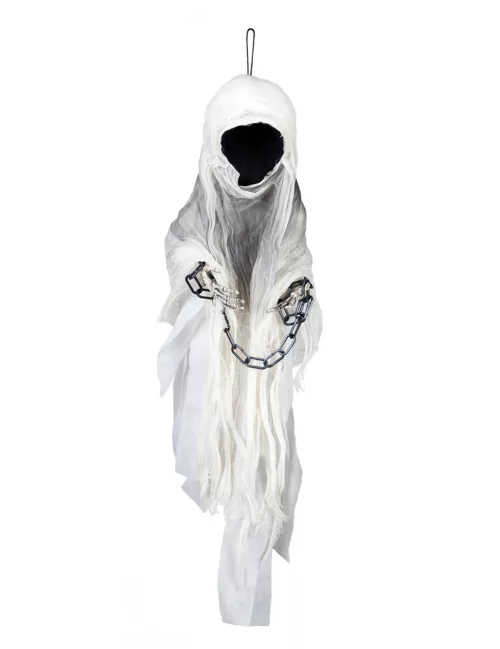 Photo du produit Décoration squelette faucheuse enchainé 100 cm Halloween