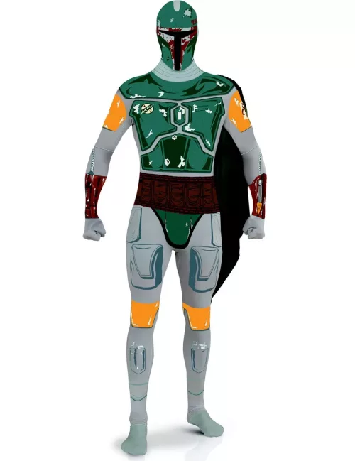 Photo du produit Déguisement seconde peau Boba Fett Star Wars adulte