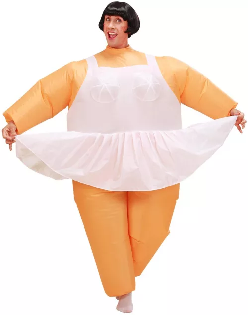 Photo du produit Déguisement humoristique ballerine gonflable adulte