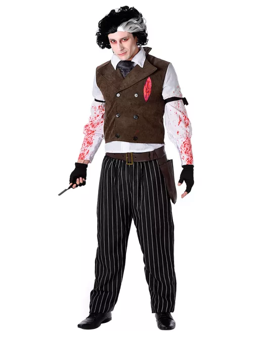 Photo du produit Déguisement barbier tueur Halloween