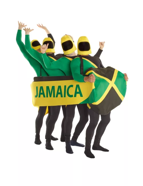 Photo du produit Déguisement Bobsleigh Jamaican adulte Morphsuits