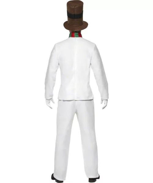 Photo du produit Déguisement bonhomme de neige blanc adulte