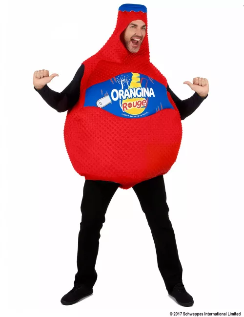 Photo du produit Déguisement Bouteille d'Orangina Rouge