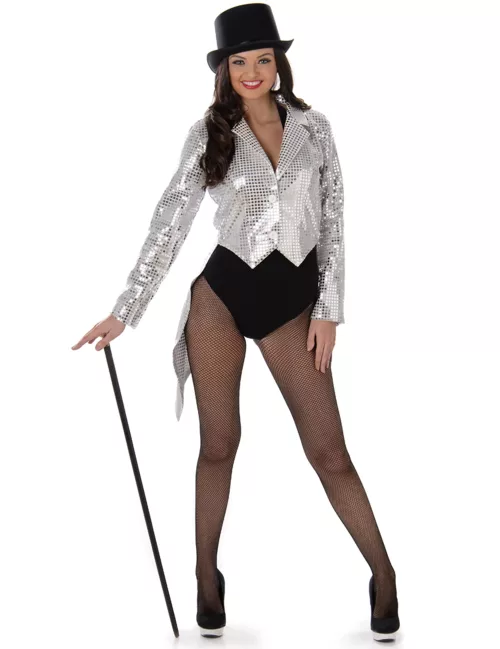 Photo du produit Déguisement cabaret argent femme