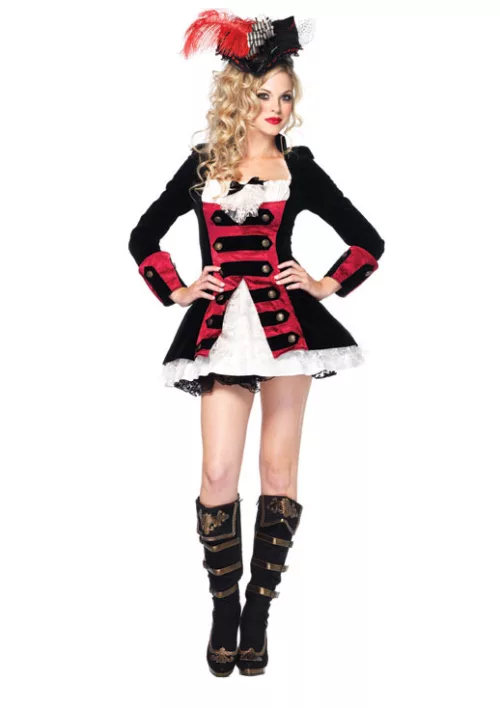 Photo du produit Déguisement capitaine pirate femme sexy