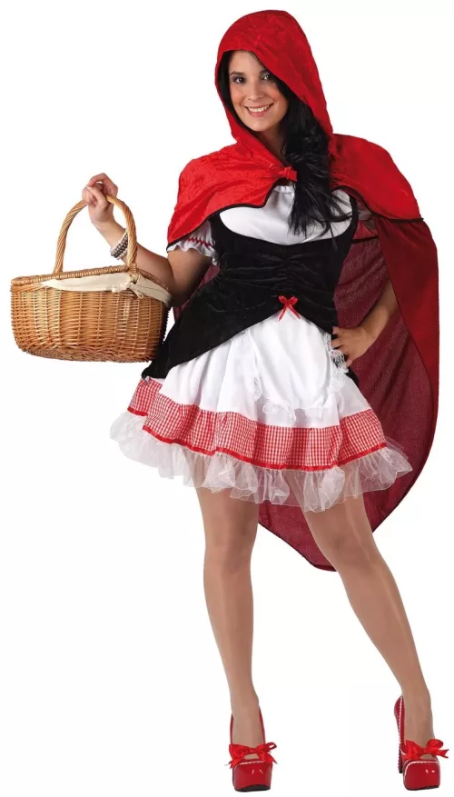 Photo du produit Déguisement chaperon rouge élégant femme