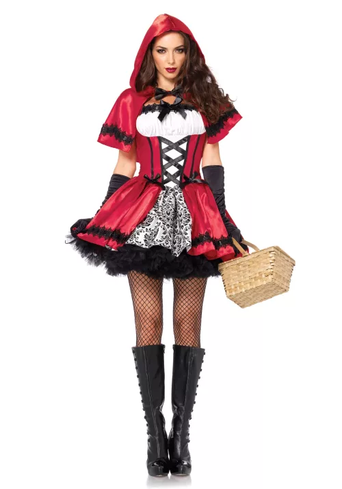 Photo du produit Déguisement chaperon rouge chic femme