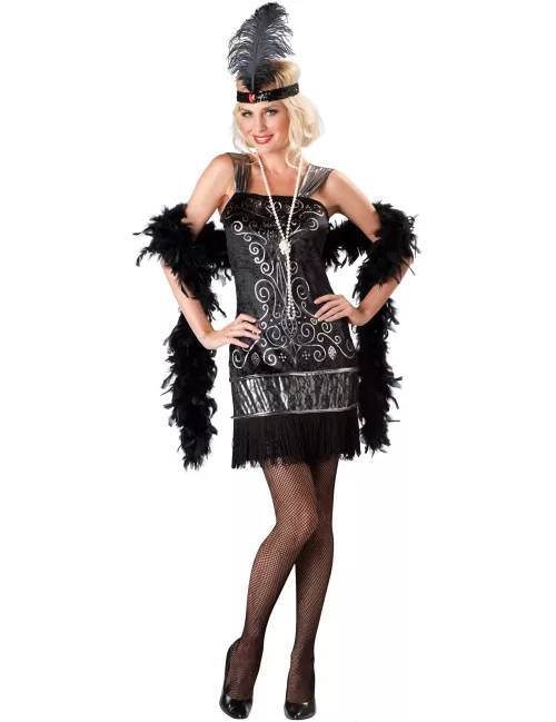 Photo du produit Déguisement Charleston rétro pour femme - Premium