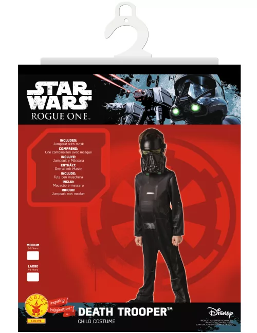 Photo du produit Déguisement classique Death trooper Star Wars Rogue One enfant