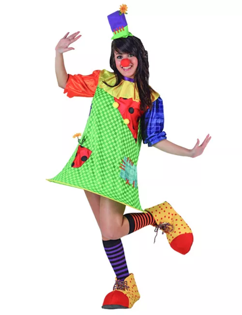 Photo du produit Déguisement clown avec cerceau femme