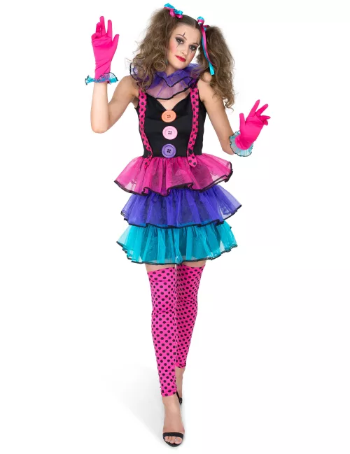 Photo du produit Déguisement clown du carnaval femme