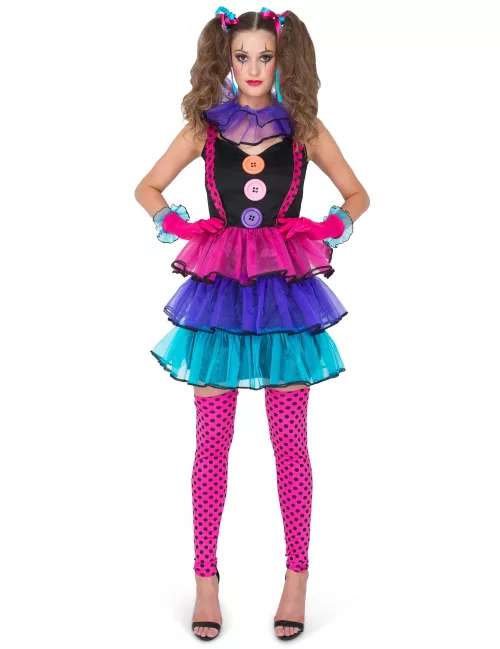 Photo du produit Déguisement clown du carnaval femme