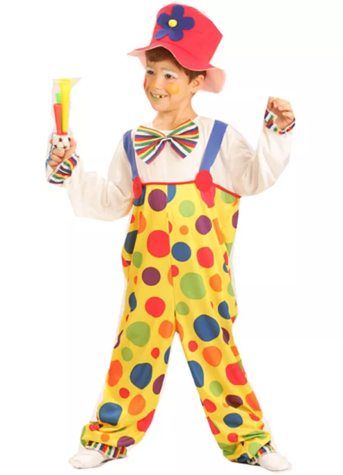 Photo du produit Déguisement clown à pois enfant