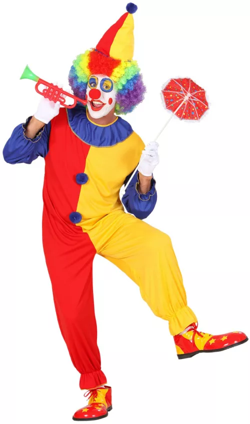 Photo du produit Déguisement clown bicolore homme