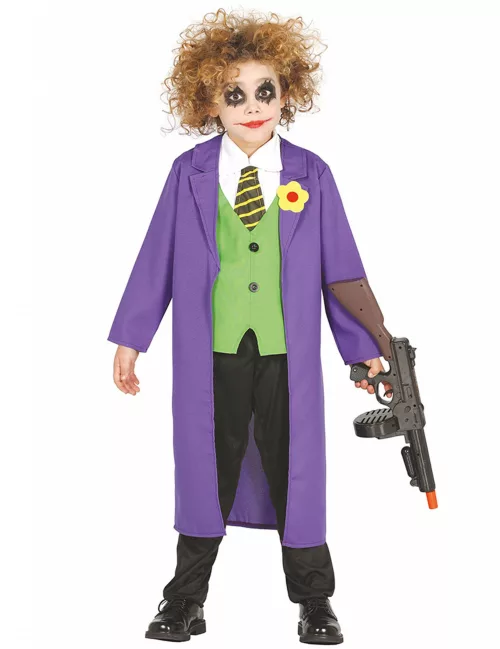 Photo du produit Déguisement clown joker fou enfant