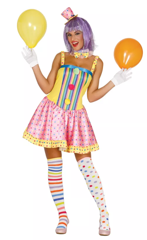 Photo du produit Déguisement clown pastel femme