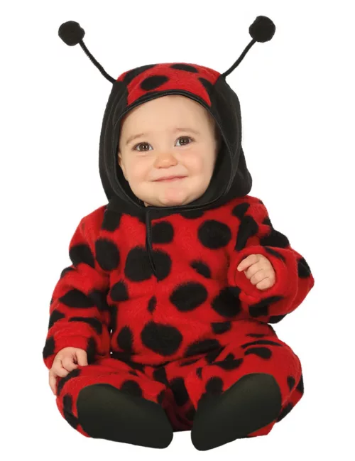 Photo du produit Déguisement combinaison avec capuche coccinelle bébé