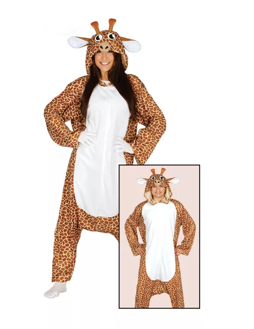 Photo du produit Déguisement combinaison girafe adulte