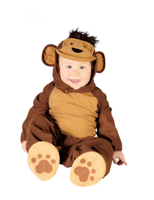Photo du produit Déguisement combinaison singe marron bébé