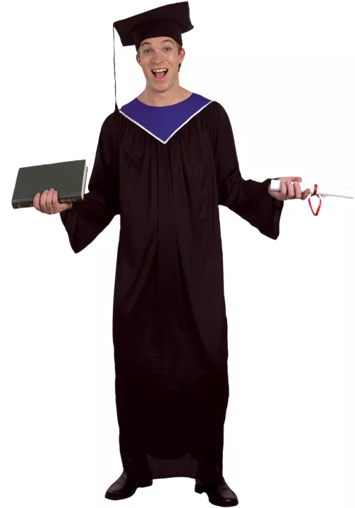 Photo du produit Déguisement diplômé homme
