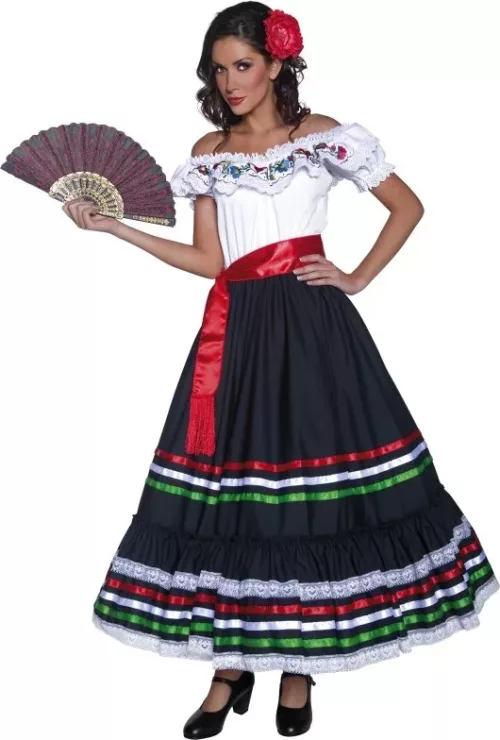Photo du produit Déguisement danseuse mexicaine femme