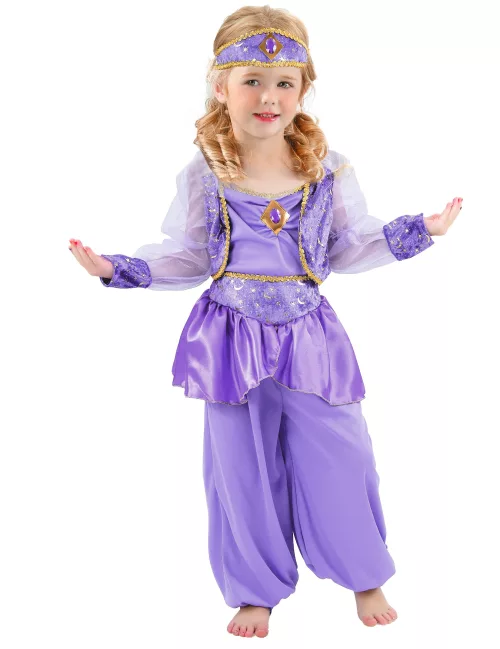 Photo du produit Déguisement danseuse orientale violette fille