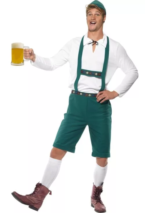Photo du produit Déguisement bavarois vert homme
