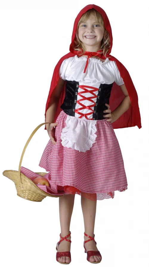 Photo du produit Déguisement chaperon rouge basique fille