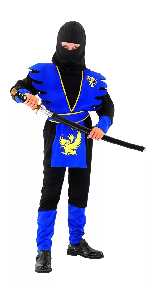 Photo du produit Déguisement ninja bleu garçon