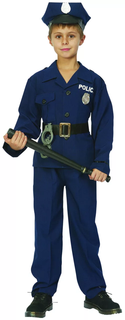 Photo du produit Déguisement policier luxe garçon