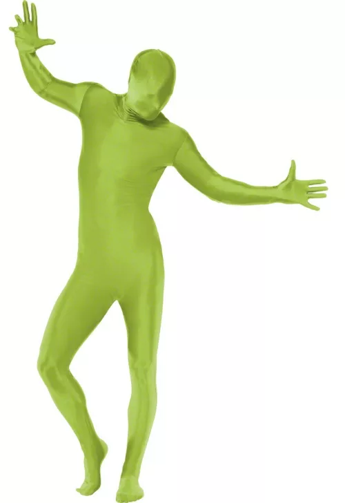 Photo du produit Déguisement seconde peau vert adulte