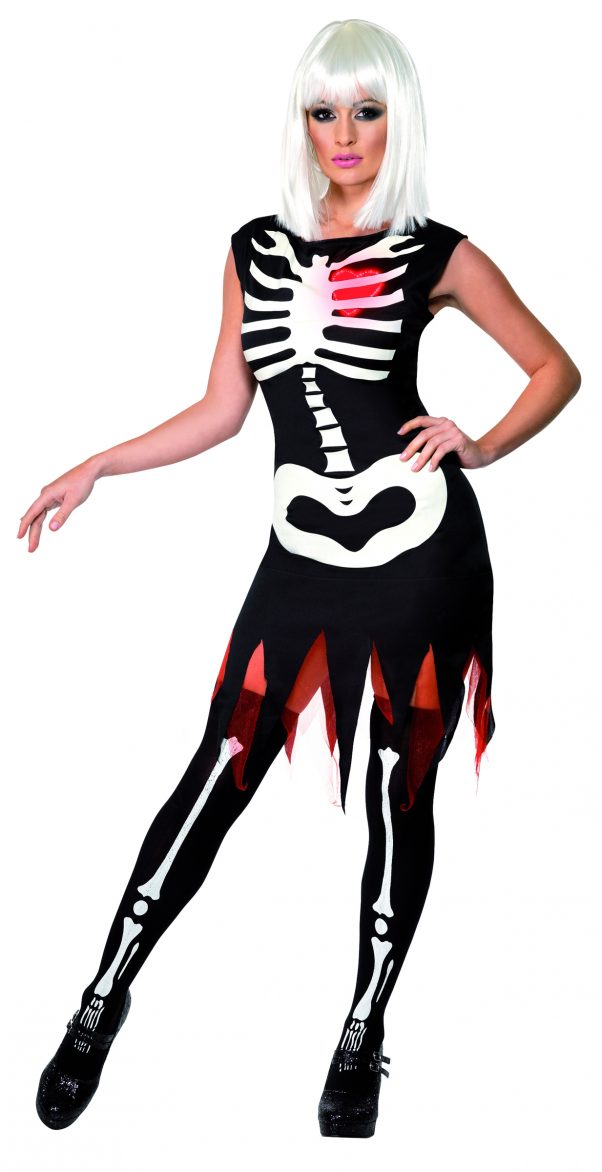 Photo du produit Déguisement squelette femme noir Halloween
