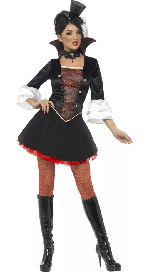 Photo du produit Déguisement court vampire femme Halloween